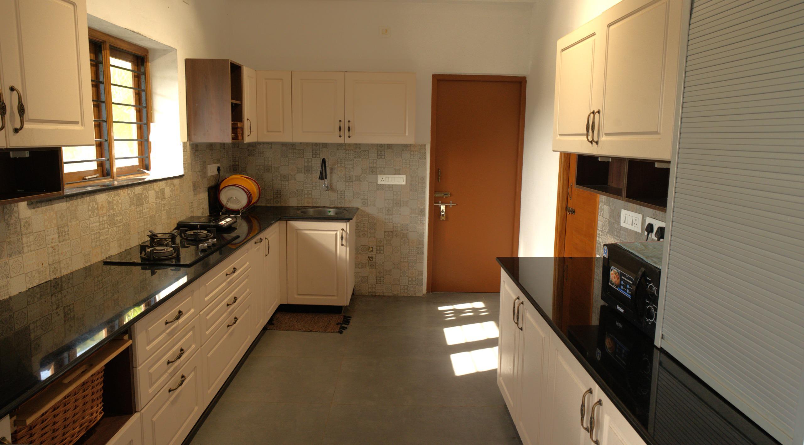 Modern kitchen with premium finishes